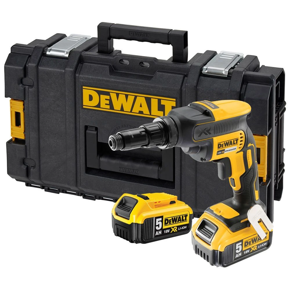 Dewalt DCF622P2 18V Li-Ion Schroefmachine Voor Zelftapschroeven Set (2x 5.0Ah Accu) In TSTAK - DCF622P2-QW 3 Dewalt DCF622P2 18V Li-Ion Schroefmachine Voor Zelftapschroeven Set (2x 5.0Ah Accu) In TSTAK - DCF622P2-QW