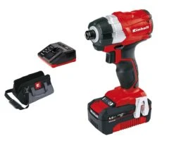 Einhell TE-CI 18 BL Kit 18V Li-Ion Accu Slagschroefmachine Set (1x 4.0Ah Accu) In Tas - Koolborstelloos - 4510035