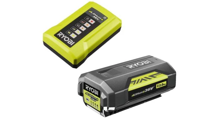 Ryobi RY36BC17A-120 36V Li-Ion Accu Starterset - 2.0Ah 3 Ryobi RY36BC17A-120 36V Li-Ion Accu Starterset - 2.0Ah
