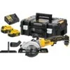 DeWALT DCS571P2-QW 18V Li-ion Accu Cirkelzaag Set (2x 5.0Ah) In TSTAK Koffer - 115 Mm - Koolborstelloos -Winkel Voor Huishoudelijk Gereedschap 32c50b17a223fbb6e072dab4b819fce8