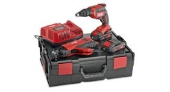 Flex DW 45 18.0-EC M/2.5 Set 18V Li-Ion Accu Gipsschroefmachine Set (2x 2,5Ah) Incl. Opzetstuk In L-Boxx - Koolborstelloos - 466.824