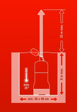 Einhell GC-DW 900 N Diepte-/ Dompelpomp - 900W - 6000L/uur - 4170964 -Winkel Voor Huishoudelijk Gereedschap 35343efaa51d8a8177120e382e718fd4