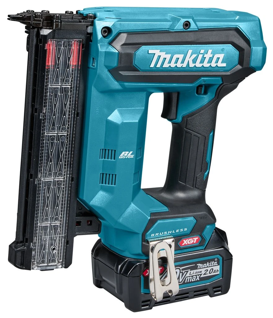 Makita FN001GA202 XGT 40V Max Li-ion Accu Brad Tacker Set (2x2,0 Ah) In Mbox 5 Makita FN001GA202 XGT 40V Max Li-ion Accu Brad Tacker Set (2x2,0 Ah) In Mbox - Afbeelding 3