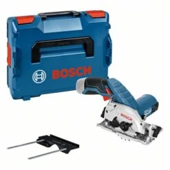 Bosch GKS 12V-26 12V Li-Ion Accu Cirkelzaag Set (2x 3.0Ah Accu) In L-Boxx - 85mm - 06016A1005 -Winkel Voor Huishoudelijk Gereedschap 3c5eaa0d690d52acfe68fab3afb762ca 1