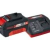 Einhell 4512042 18V Power-X-Change Li-Ion Accu Starterset (1x 4.0Ah) + Lader -Winkel Voor Huishoudelijk Gereedschap 401fab33a11151002f4774c004a37382