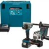 Makita DLX2430TJ 18V Li-Ion Accu Boor-/schroefmachine (DDF486) & Haakse Slijper (DGA504) Combiset (2x 5.0Ah) In Mbox -Winkel Voor Huishoudelijk Gereedschap 412fec8fd7c6452598b6e2a7868c735d