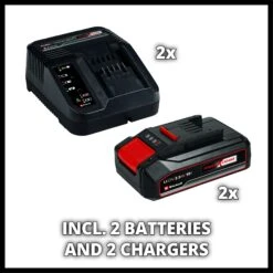 Einhell GE-CM 36/33 Li Kit (2x 2.5 Ah) Accu Grasmaaier - Power X-Change - 33cm -Winkel Voor Huishoudelijk Gereedschap 42526dbacb2b47908b3848dfe83eddd9