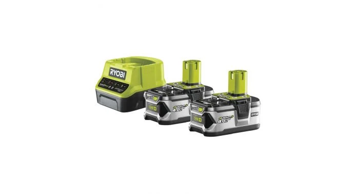 Ryobi RC18120-240 18V Li-Ion Accu Starterset (2x 4,0Ah Accu) + Lader - 5133003363 3 Ryobi RC18120-240 18V Li-Ion Accu Starterset (2x 4,0Ah Accu) + Lader - 5133003363