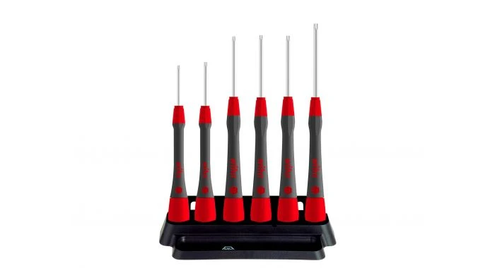 Wiha 267PK6M01 6-delige Schroevendraaierset PicoFinish - Torx 3 Wiha 267PK6M01 6-delige Schroevendraaierset PicoFinish - Torx