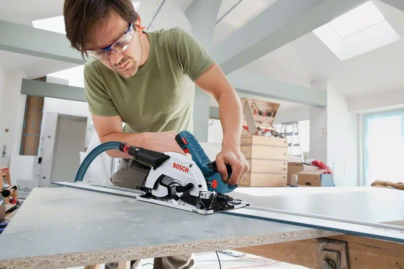 Bosch GKS 55+ GCE Cirkelzaag In L-Boxx - 1350W - 165mm - 0601682101 6 Bosch GKS 55+ GCE Cirkelzaag In L-Boxx - 1350W - 165mm - 0601682101 - Afbeelding 4