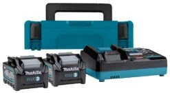 Makita 191J97-1 Startset XGT 40 V Max DC40RA/2xBL4040 -Winkel Voor Huishoudelijk Gereedschap 4c28c291bcd676ff92237692fb5ed296