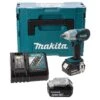Makita DTW251RMJ 18V Li-Ion Accu Slagmoersleutel Set (2x 4.0Ah Accu) In Mbox - 230Nm - 1/2" -Winkel Voor Huishoudelijk Gereedschap 55abf6c186af3a094837c908b0e95ad8