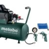 Metabo Basic 250-50 W OF Set Compressor + LPZ 4 Toebehorenset - 1500W - 8 Bar - 50L - 100 L/min - 690988000 -Winkel Voor Huishoudelijk Gereedschap 5de0cab453dbae75b27014034ae7086e