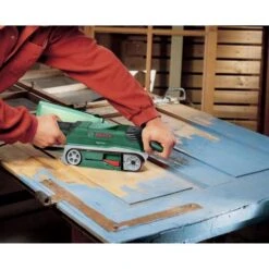 Bosch PBS 75 A Bandschuurmachine - 710W - 75 X 533mm - 06032A1000 -Winkel Voor Huishoudelijk Gereedschap 70db724807befb387c5c1f4f120f587f