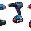 Bosch Combipack 18V GSR + GDR 18V Li-ion Accu Toolkit In L-Case -Winkel Voor Huishoudelijk Gereedschap 7701378ccabdc07bf174e6b33ae90870