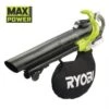 Ryobi RBV36B 36V Li-Ion Accu Bladblazer Met Zuigfunctie Body - 12,9m³/min - Koolborstelloos -Winkel Voor Huishoudelijk Gereedschap 79e370cd8c13f1617ca466479fbf1724