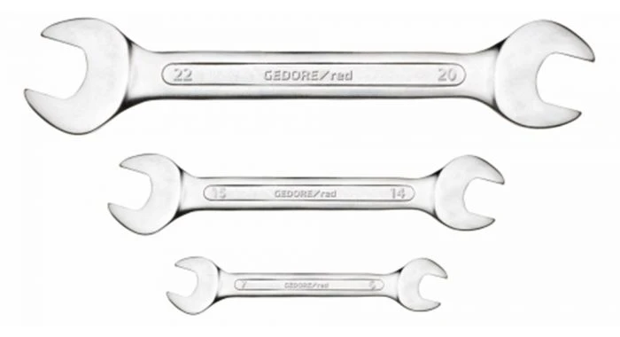 Gedore RED R05126008 8-delige Steeksleutelset - 6-22mm - 3301081 3 Gedore RED R05126008 8-delige Steeksleutelset - 6-22mm - 3301081