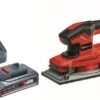 Einhell TE-OS 18/230 Li 18V Li-Ion Accu Vlakschuurmachine Set (met 2.5Ah Accu Starterset) -Winkel Voor Huishoudelijk Gereedschap 7d7748d1b2f082b830511fa9da8f6dc0