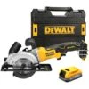 DeWALT DCS571E1T-XJ 18V Li-ion Accu Cirkelzaag Set (1x PowerStack Accu) In TSTAK Koffer - 115mm -Winkel Voor Huishoudelijk Gereedschap 8aa2b2f73b8f301d10441d773eda734c