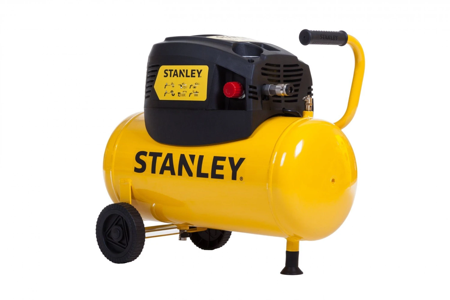 Stanley B6CC304STN003 Compressor - Olievrij - 8bar - 1100W 4 Stanley B6CC304STN003 Compressor - Olievrij - 8bar - 1100W - Afbeelding 2