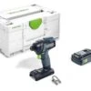 Festool TID 18-Basic-4.0 - 18V Li-Ion Accu Slagschroevendraaier Set In Systainer (4.0Ah Accu) - 577054 -Winkel Voor Huishoudelijk Gereedschap 9039bd78bc3533df568b5575eb704436