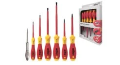 Wiha 320N K7 7-delige SoftFinish VDE Schroevendraaierset - Sleuf/Pozidrive - 00834
