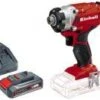 Einhell TE-CI 18/1 Li 18V Li-Ion Accu Slag-/schroevendraaier Set (met 2.5Ah Accu Starterset) - 140Nm -Winkel Voor Huishoudelijk Gereedschap 93d7cea8727b4946f1af3a78ec140682