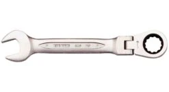 Teng Tools 600510RF Ring-/steeksleutel Met Ratel En Flexibele Kop - Metrisch - 10 X 136mm