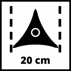 Einhell AGILLO 18/200 Li Solo 18V Li-Ion Accu Bosmaaier Body - 30cm -Winkel Voor Huishoudelijk Gereedschap a5eba4e82c9c674377c6744c5e1a3a72