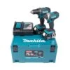 Makita DLX2127MJ 18V Li-Ion Accu Boor-/schroefmachine (DDF482) & Slagschroevendraaier (DTD152) Combiset (2x 4.0Ah) In Mbox 1 Makita DLX2127MJ 18V Li-Ion Accu Boor-/schroefmachine (DDF482) & Slagschroevendraaier (DTD152) Combiset (2x 4.0Ah) In Mbox -Winkel Voor Huishoudelijk Gereedschap b1a39999326e0ce02150ca99fd73fead