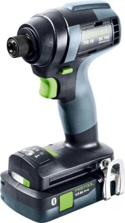 Festool TID 18 HPC4,0 I-Plus 18V Li-Ion Accu Slagschroevendraaier Set (2x 4,0Ah) In Systainer - 180Nm - 8x220mm - Koolborstelloos - 576482