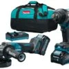 Makita DK0139G202 XGT 40V Max Li-Ion Accu Slagmoersleutel (TW001G) & Haakse Slijper (GA005G) Combiset (2x 4.0Ah Accu) In Tas -Winkel Voor Huishoudelijk Gereedschap b3cc7883ca464ace2dcbe0cee69999eb