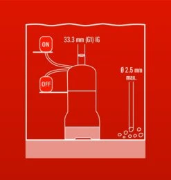 Einhell GC-DW 900 N Diepte-/ Dompelpomp - 900W - 6000L/uur - 4170964 -Winkel Voor Huishoudelijk Gereedschap b634a90721dc083e35cf80e35cb1ab33