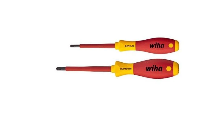 Wiha SB327S2 2-delige Schroevendraaierset SoftFinish Electric - 32281 3 Wiha SB327S2 2-delige Schroevendraaierset SoftFinish Electric - 32281