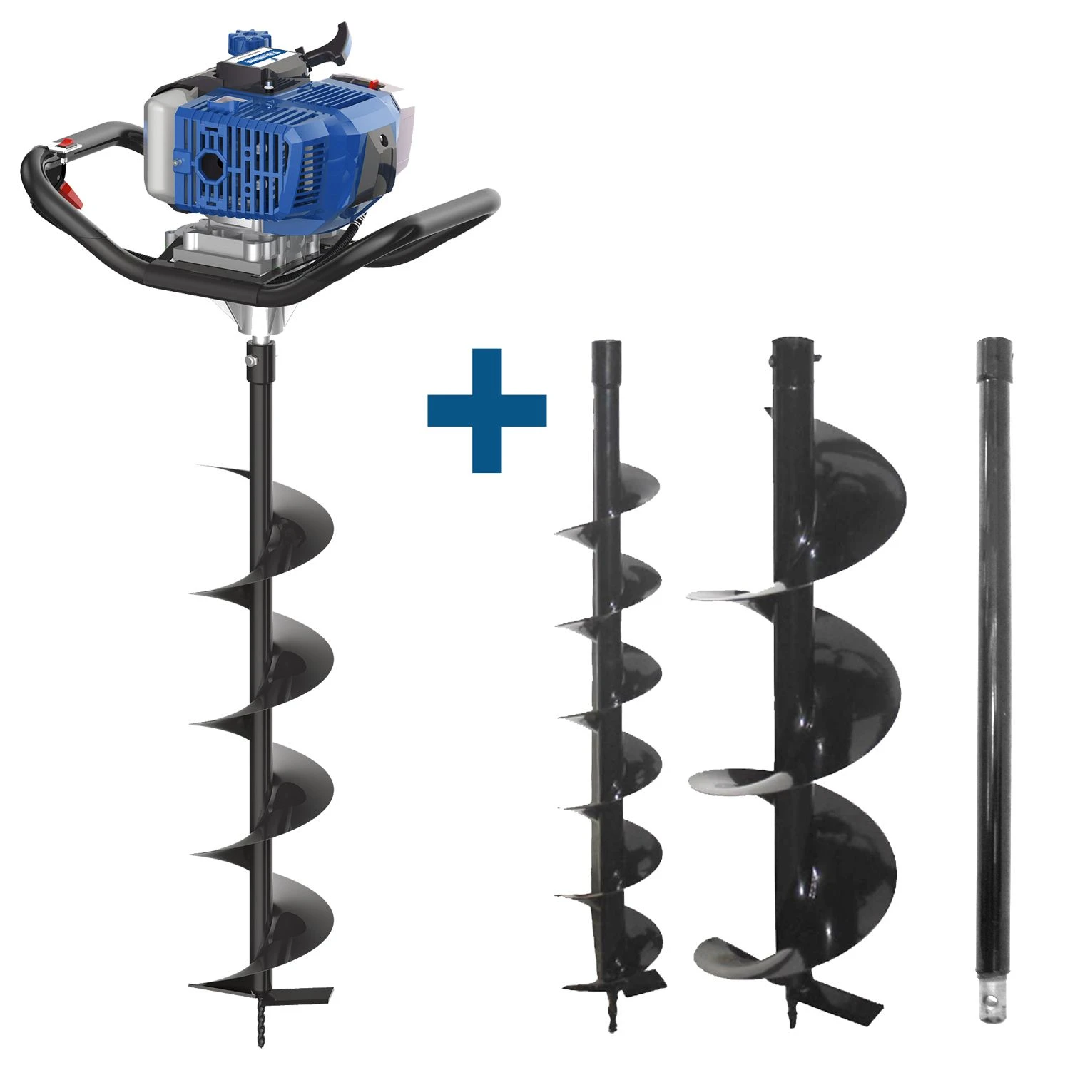 Hyundai 57344 Grondboorset - 52cc - 100/150/200mm 3 Hyundai 57344 Grondboorset - 52cc - 100/150/200mm