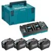 Makita 1910A8-3 XGT 36V Accu Starterset (4x 8.0Ah) In M-Box -Winkel Voor Huishoudelijk Gereedschap bcef9c58cc40974d9f62bb9d856d02fa
