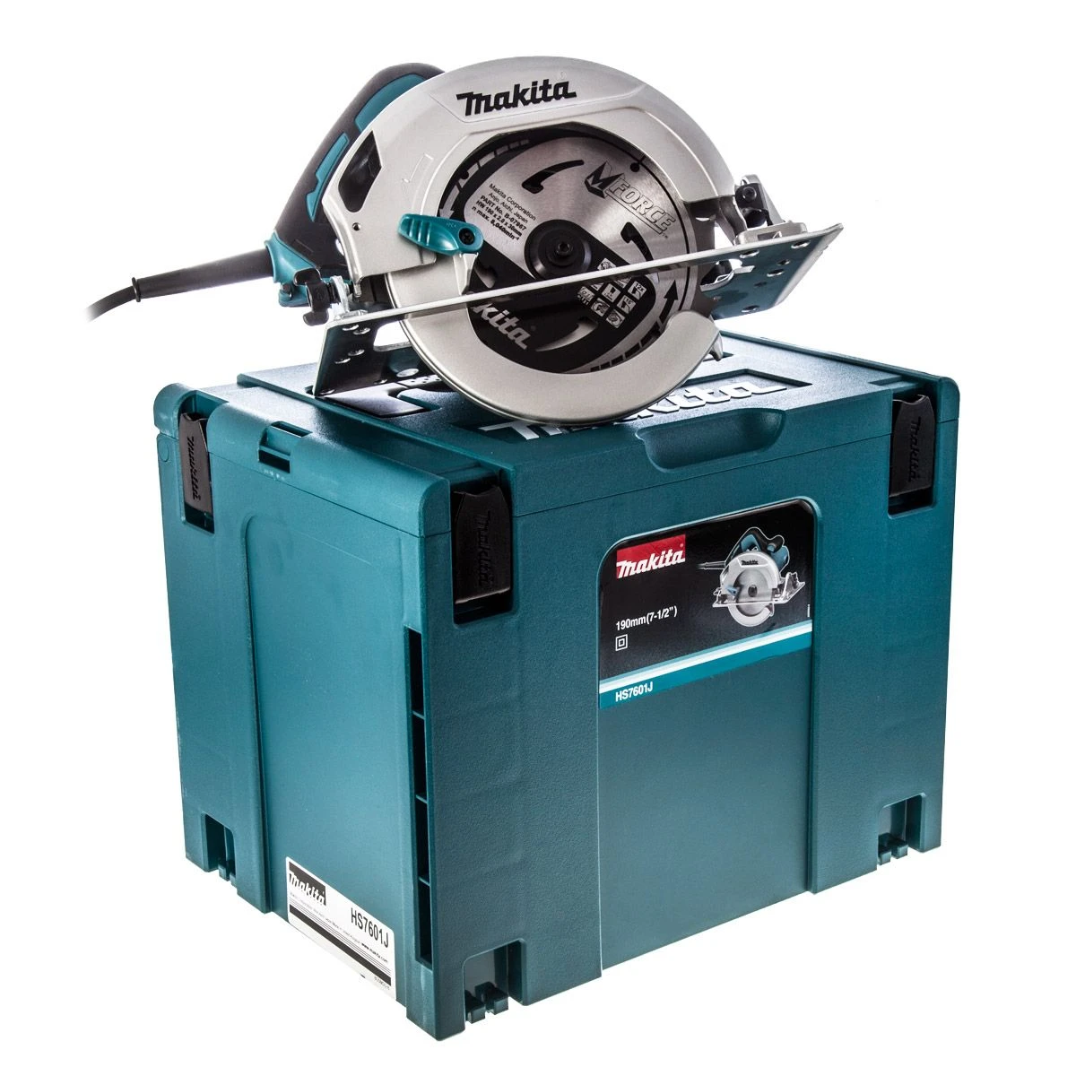 Makita HS7601J Cirkelzaag In Mbox - 1200W - 190mm 3 Makita HS7601J Cirkelzaag In Mbox - 1200W - 190mm