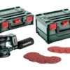 Metabo 691200000 18V Li-Ion Accu Excentrische Schuurmachine Body In MetaBOX + 100st. Schuurpapier - 125mm - Koolborstelloos -Winkel Voor Huishoudelijk Gereedschap c43452db8ab5bfddab02d56d70d1fc53