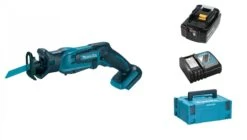 Makita DJR183RM1J 18V Li-Ion Accu Reciprozaag Set (1x 4.0Ah Accu) In Mbox - Snelwissel