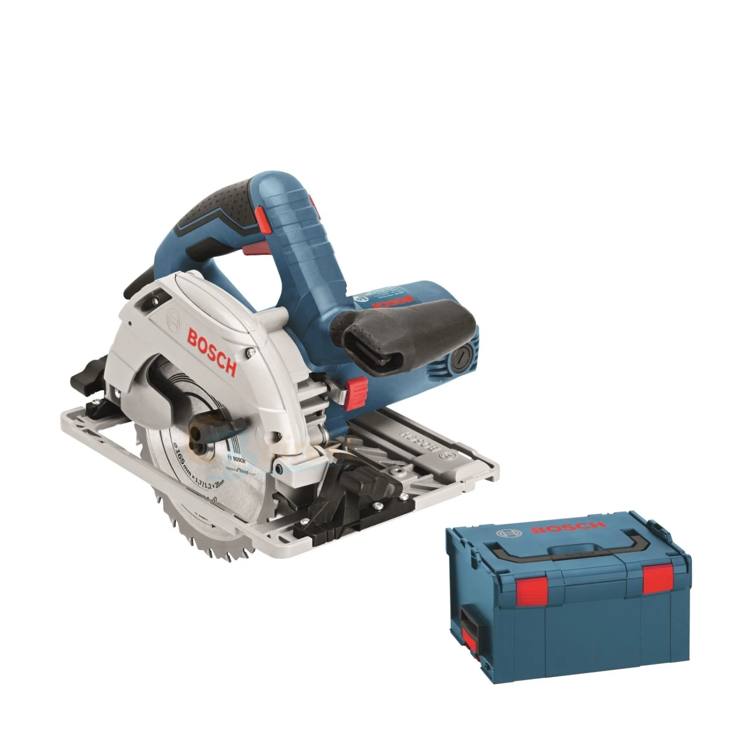 Bosch GKS 55+ GCE Cirkelzaag In L-Boxx - 1350W - 165mm - 0601682101 3 Bosch GKS 55+ GCE Cirkelzaag In L-Boxx - 1350W - 165mm - 0601682101