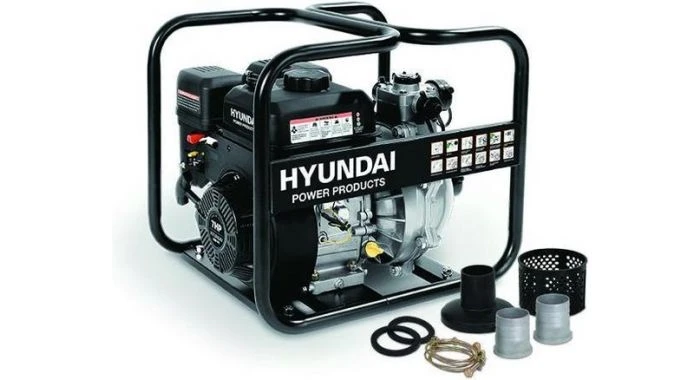 Hyundai 57645 Benzine Waterpomp Met Hogedruk Functie - 500 L/min 3 Hyundai 57645 Benzine Waterpomp Met Hogedruk Functie - 500 L/min