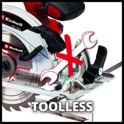 Einhell TE-CS 18/165-1 Solo 18V Li-Ion Accu Cirkelzaag Body - 165mm - 4331207 -Winkel Voor Huishoudelijk Gereedschap db245dba7619d9eab13a206835efb966