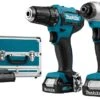Makita CLX224SAX1 12V Li-Ion Accu Boor-/schroefmachine (DF333D) & Slagschroevendraaier (TD110D) Combiset (2x 2.0Ah Accu) In Koffer -Winkel Voor Huishoudelijk Gereedschap e7d1f258bed4100e4819d38b9f8bb705