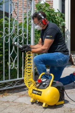 Powerplus POWX1723 Compressor - 1100W - 12L - Olievrij -Winkel Voor Huishoudelijk Gereedschap e9b5d3e19e17a52716981afe38f19e55