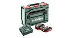 Metabo 685136000 18V LiHD Accu Starterset (1x 4.0Ah + 1x 5.5Ah Accu) + Lader In MetaBox
