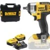 DeWalt DCF880M2 18V Li-Ion Accu Slagmoersleutel Set (2x 4.0Ah Accu) In TSTAK - 203Nm - 1/2" - DCF880M2-QW -Winkel Voor Huishoudelijk Gereedschap f1c6773709c3e84a6847180e315fd8a7