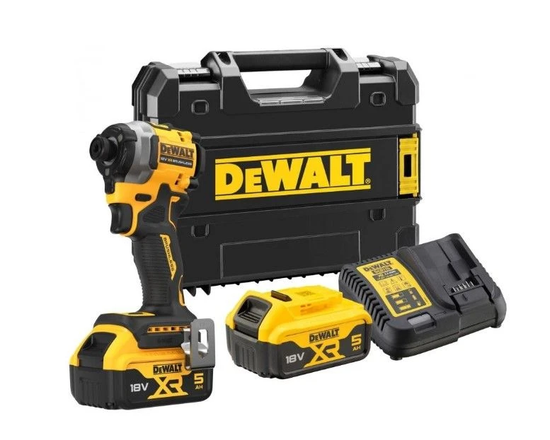 DeWALT DCF850P2T-QW 18V Li-ion XR Accu Slagschroevendraaier Set (2x 5.0Ah) In TSTAK Koffer 3 DeWALT DCF850P2T-QW 18V Li-ion XR Accu Slagschroevendraaier Set (2x 5.0Ah) In TSTAK Koffer
