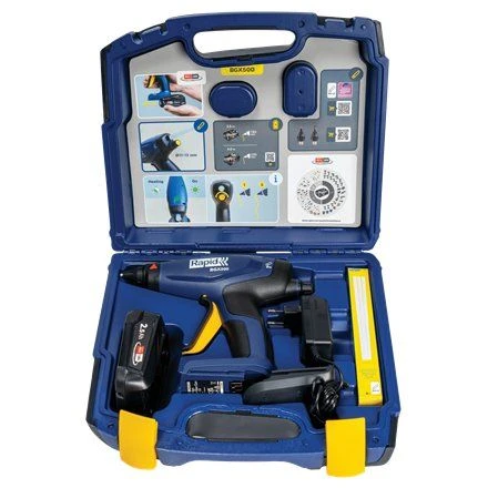 Rapid BGX500 18V Li-ion Accu Lijmpistool Set (2.5Ah Accu) In Koffer- Power4All 7 Rapid BGX500 18V Li-ion Accu Lijmpistool Set (2.5Ah Accu) In Koffer- Power4All - Afbeelding 5