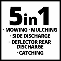 Einhell GC-PM 52/2 S HW Benzine Grasmaaier - 80L - 52cm - 3404850 -Winkel Voor Huishoudelijk Gereedschap ff397bc3806b398745556cdd7c4b8c61